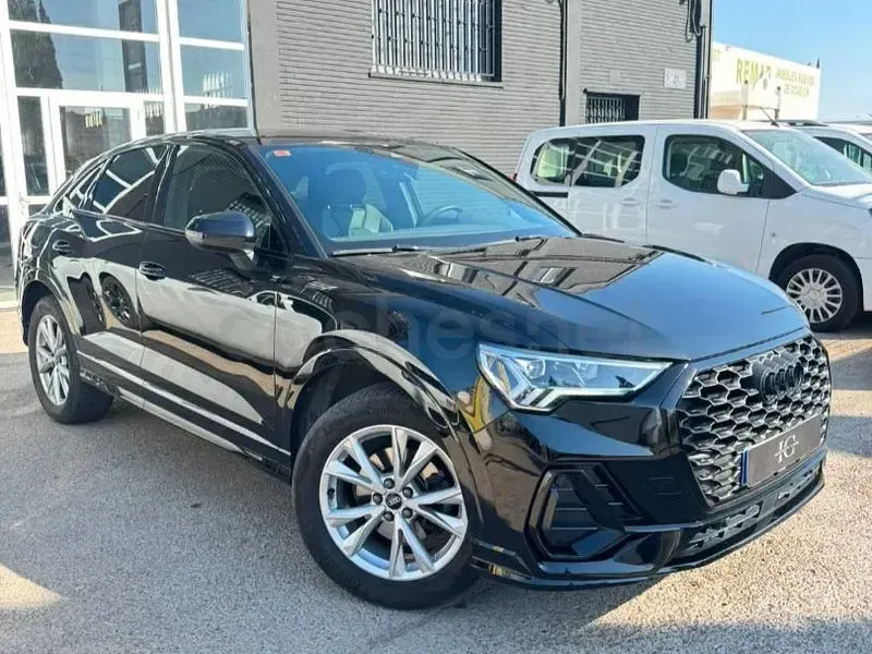 Usado Audi Q3 Sportback S-Line 150 CV (110 kW) 2021 Negro SUV