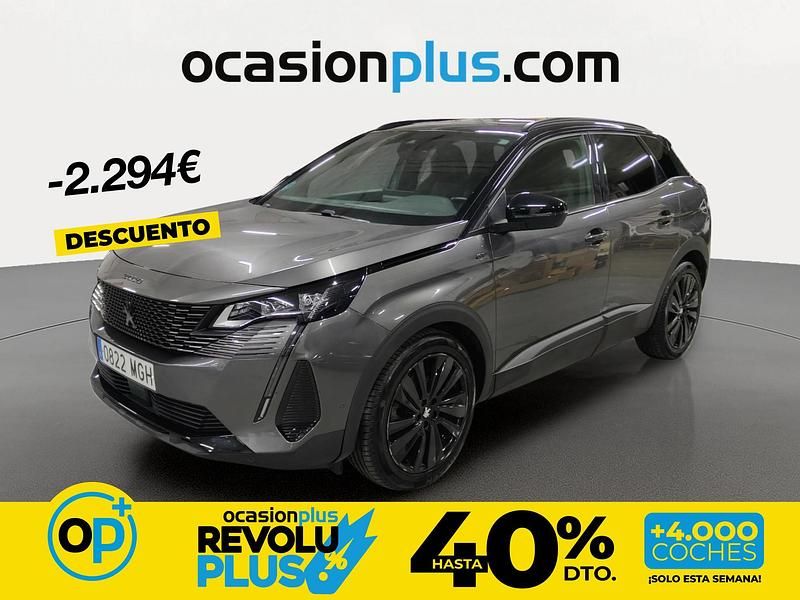 Usado Peugeot 3008 GT 130 CV (95 kW) 2023 Gris SUV