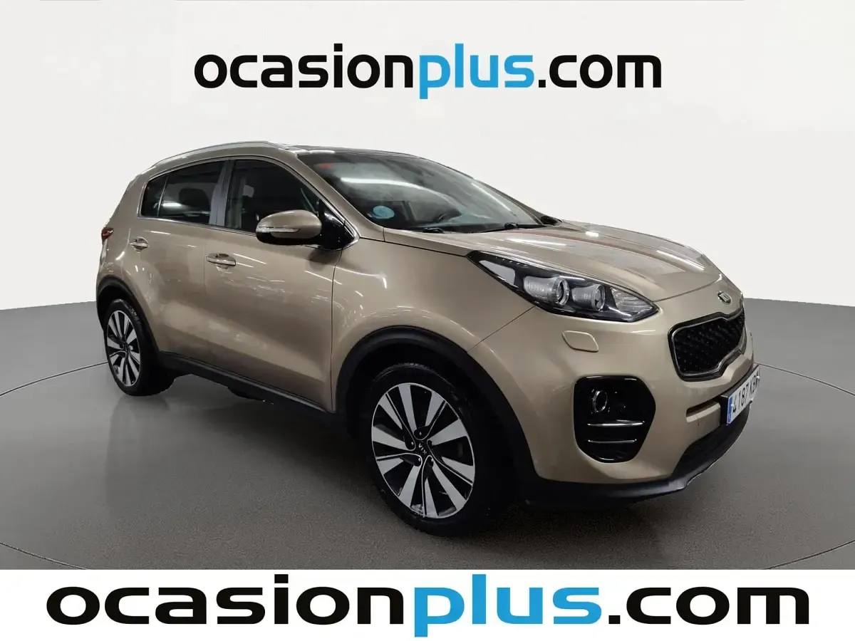 Usado Kia Sportage 116 CV (85 kW) 2017 Marrón SUV