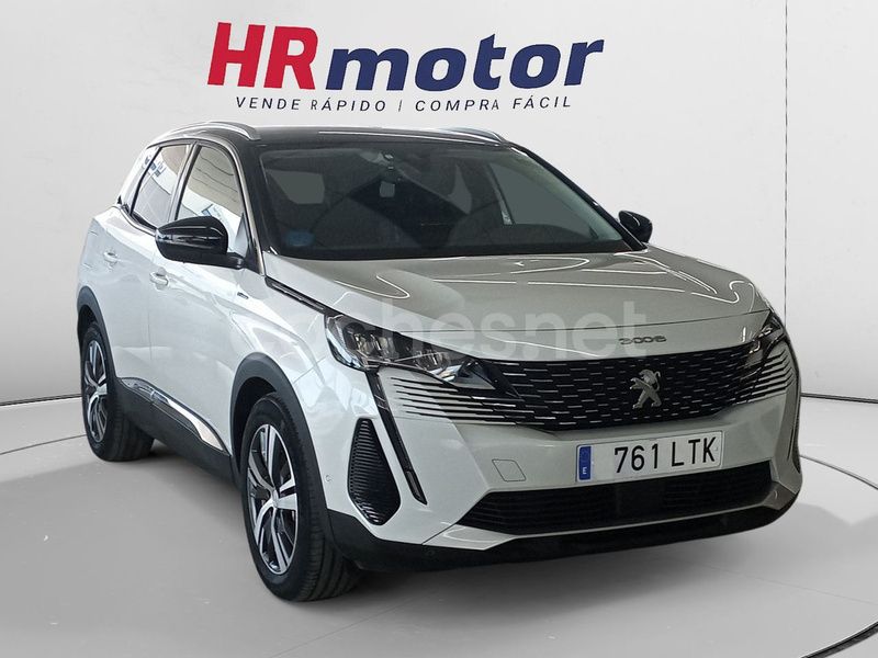 Blanco Usado 2021 Peugeot 3008 Allure SUV | 21.300 € (Precio justo) - Imagen 1/4