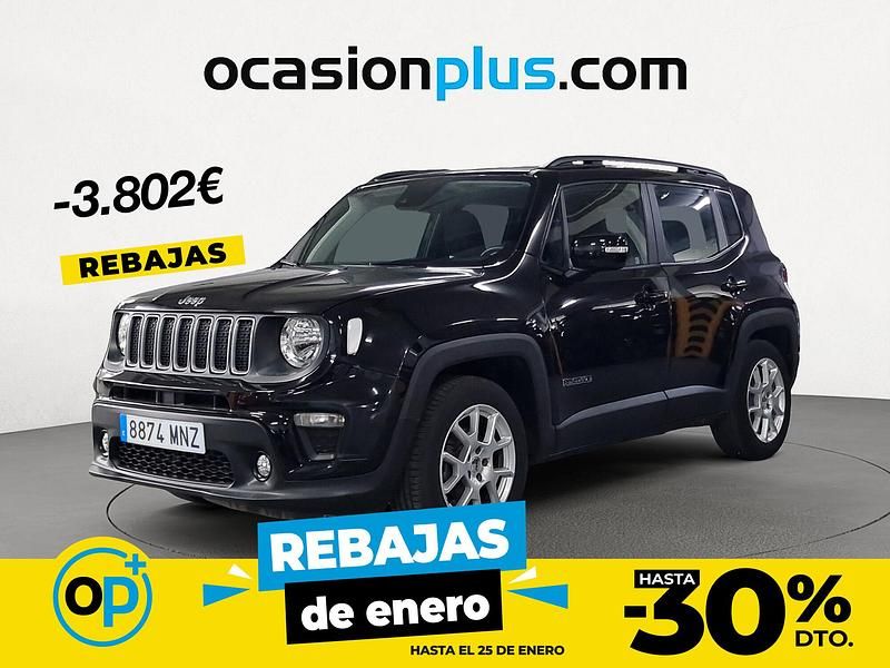 Negro Usado 2024 Jeep Renegade Limited SUV | 21.100 € (Precio justo) - Imagen 1/4
