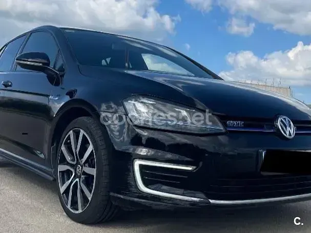 Usado VW Golf VII GTE 204 CV (150 kW) 2015 Negro Berlina