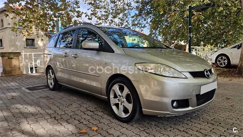 Gris / plata Usado 2006 Mazda 5 Active Monovolumen | 3300 € (Precio justo) - Imagen 1/4
