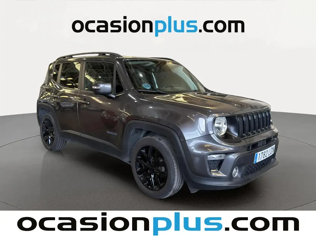 Usado Jeep Renegade Night Eagle 120 CV (88 kW) 2019 Gris SUV