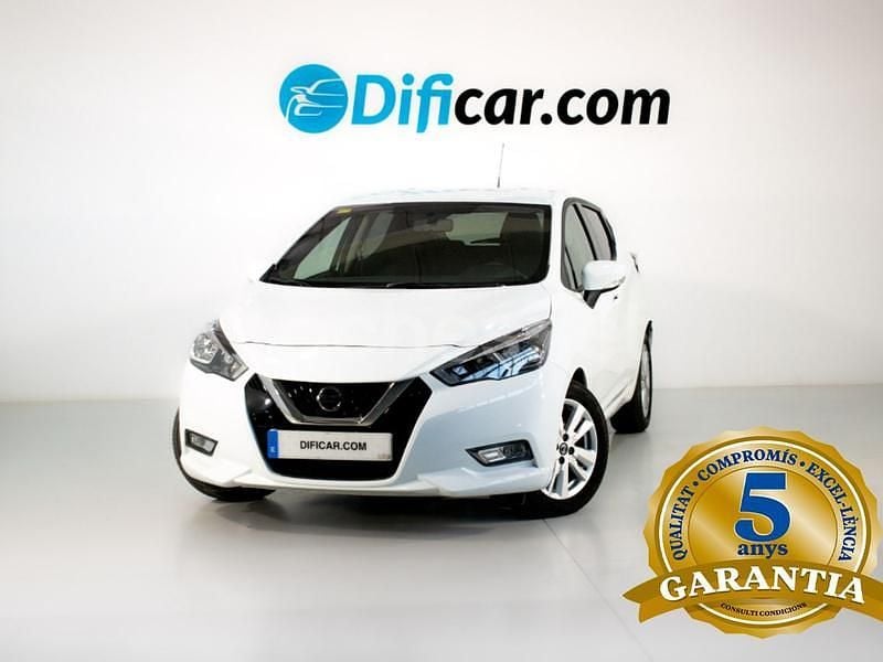 Blanco Usado 2020 Nissan Micra Visia Utilitario | 16.990 € - Imagen 1/4