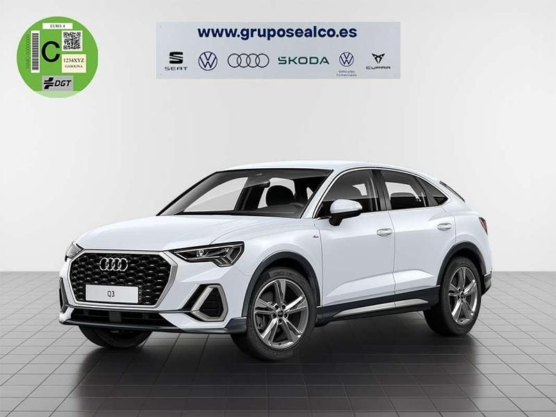 Blanco Usado 2021 Audi Q3 Sportback S-Line SUV | 31.990 € (Buen precio) - Imagen 1/4