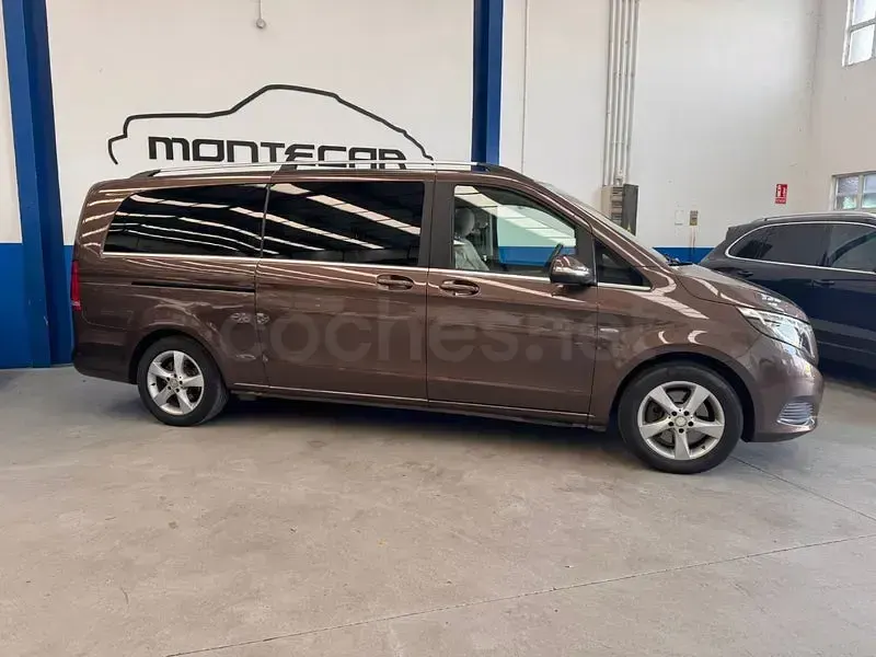 Usado Mercedes V250 Avantgarde 190 CV (139 kW) 2015 Marrón Monovolumen