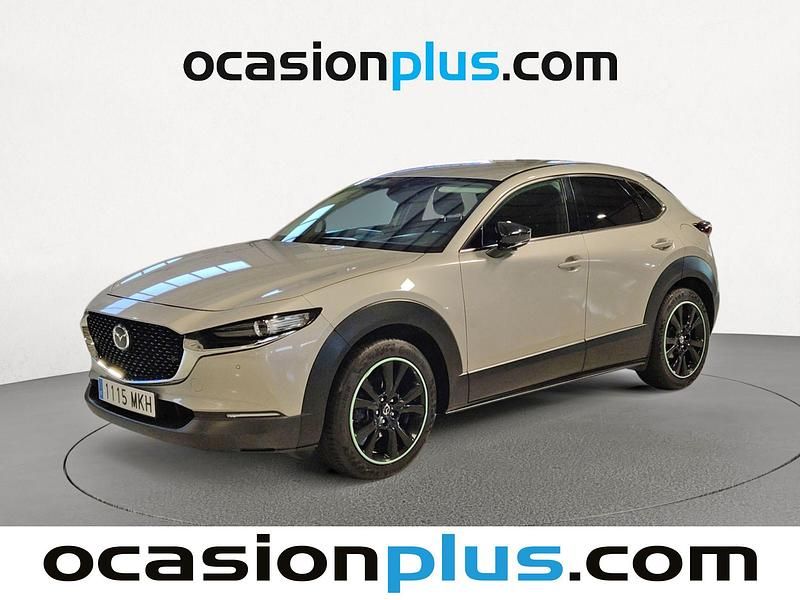 Gris plata Usado 2023 Mazda CX-30 Homura-Line SUV | 27.082 € (Precio justo) - Imagen 1/4