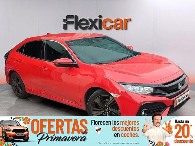 Usado Honda Civic Elegance 129 CV (94 kW) 2017 Rojo