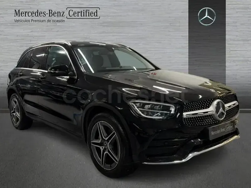 Usado Mercedes GLC200 163 CV (119 kW) 2022 Negro SUV