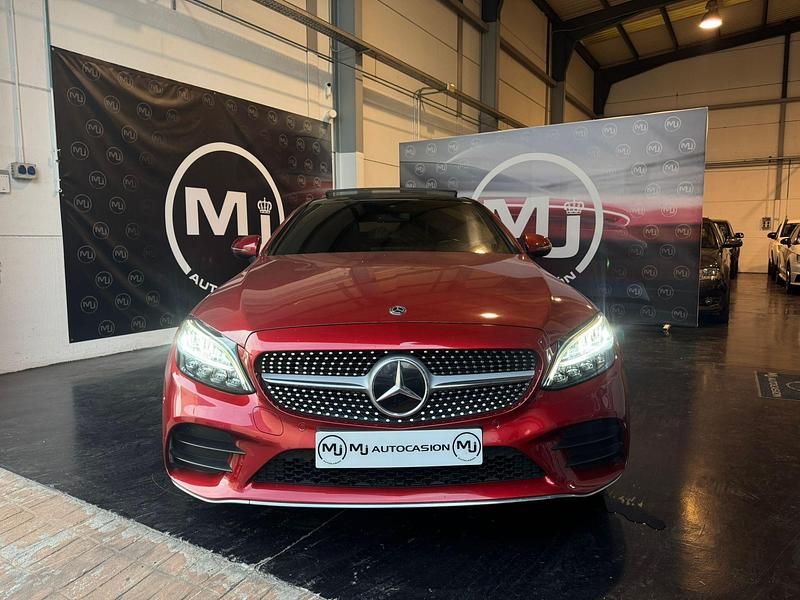 Usado Mercedes C220 194 CV (142 kW) 2021 Rojo Coupe