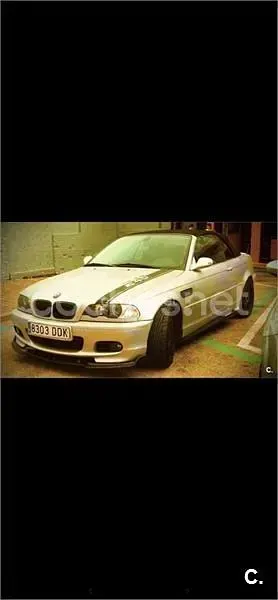 Usado BMW 323 Cabriolet 170 CV (125 kW) 2000 Gris / plata Descapotable