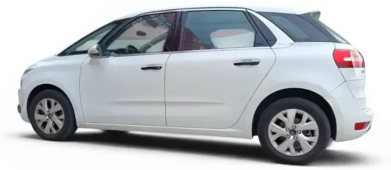 Usado Citroën C4 Picasso Intensive 116 CV (85 kW) 2014 Blanco Monovolumen