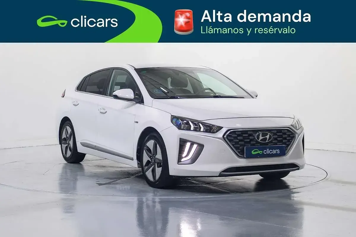 Usado Hyundai Ioniq 105 CV (77 kW) 2020 Blanco Utilitario