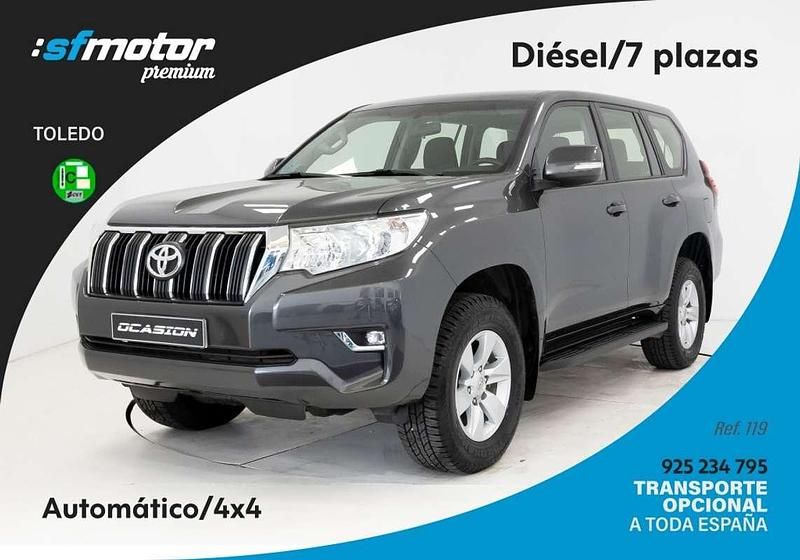 Gris / plata Usado 2021 Toyota Land Cruiser SUV | 48.900 € (Un poco caro) - Imagen 1/4