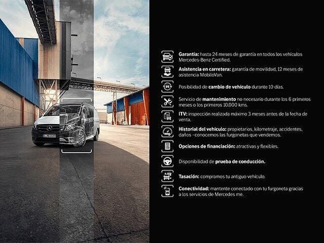 Blanco Nuevo 2025 Mercedes Vito Van | 37.900 € (Precio justo) - Imagen 1/4