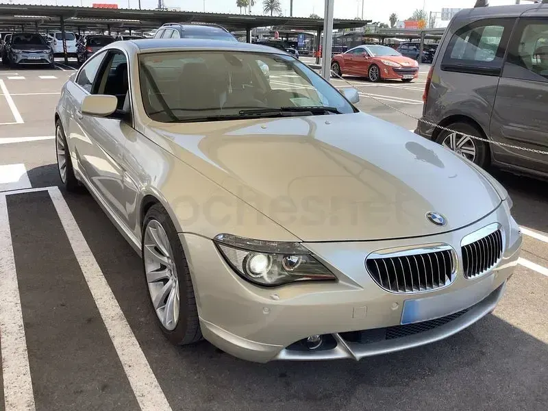 Usado BMW 650 367 CV (269 kW) 2006 Gris / plata Coupe