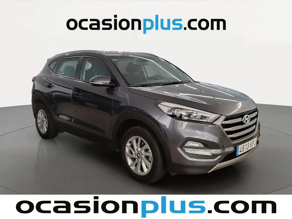 Usado Hyundai Tucson 131 CV (96 kW) 2018 Gris SUV