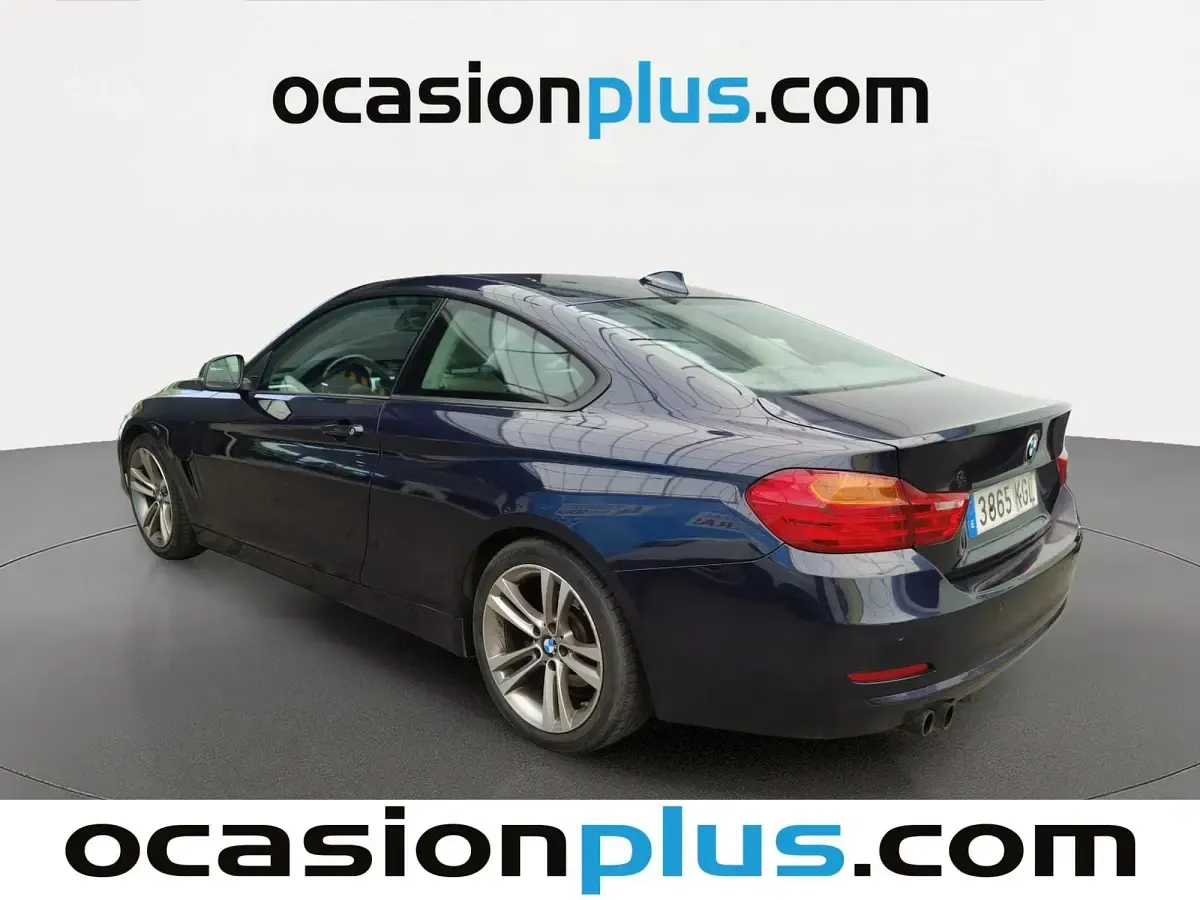 Usado BMW 420 190 CV (139 kW) 2017 Azul Coupe