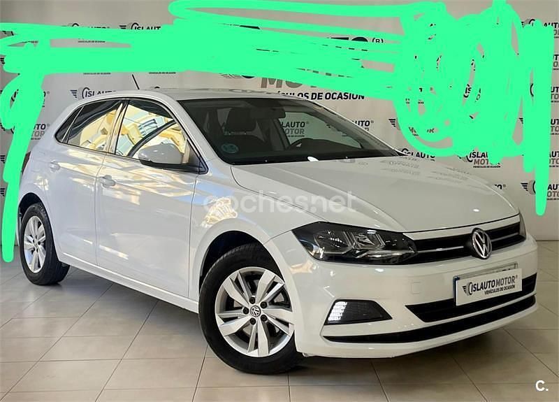 Blanco Usado 2019 VW Polo Advance Berlina | 9500 € (Buen precio) - Imagen 1/4