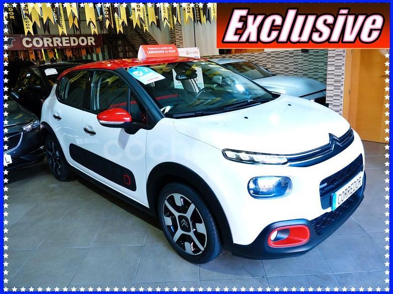 Blanco Usado 2017 Citroën C3 PureTech Utilitario | 8500 € (Buen precio) - Imagen 1/4