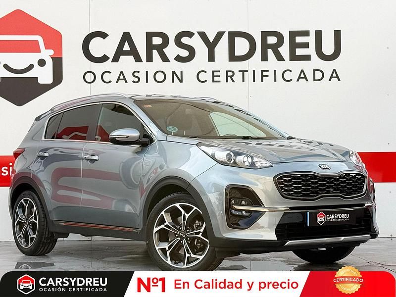 Usado Kia Sportage GT-Line 177 CV (130 kW) 2019 Azul SUV