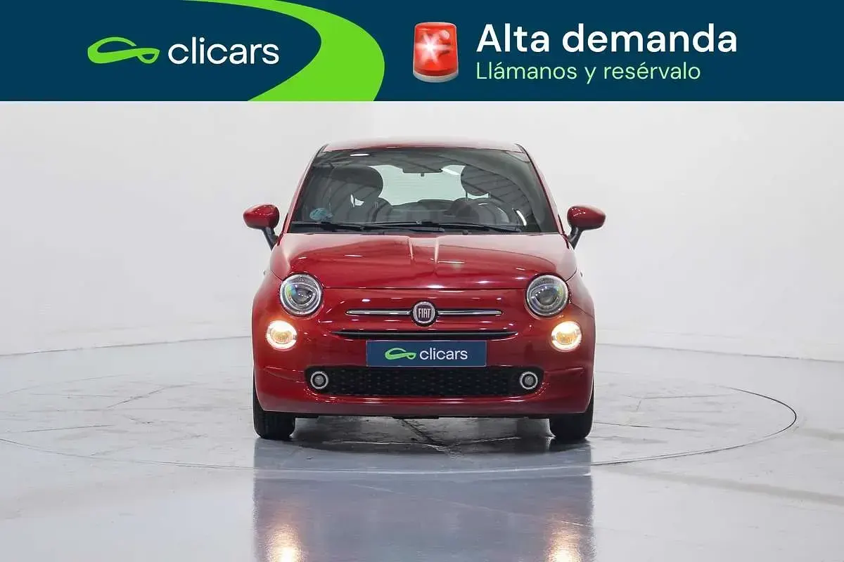 Usado Fiat 500 71 CV (52 kW) 2022 Rojo Utilitario