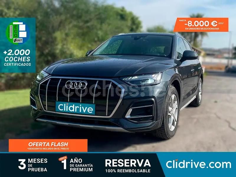 Gris / plata Usado 2021 Audi Q5 Sportback Advanced Plus SUV | 33.990 € (Buen precio) - Imagen 1/3
