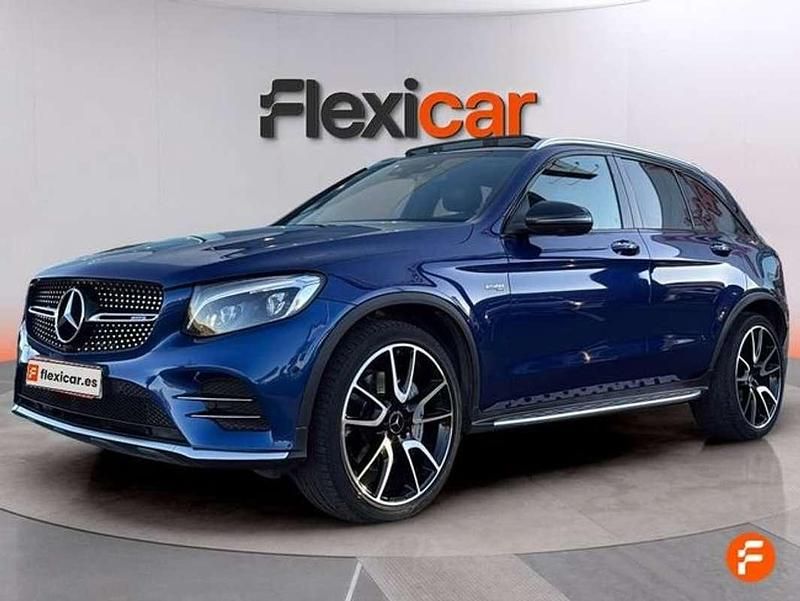 Usado Mercedes GLC43 AMG AMG 367 CV (269 kW) 2017 Azul SUV