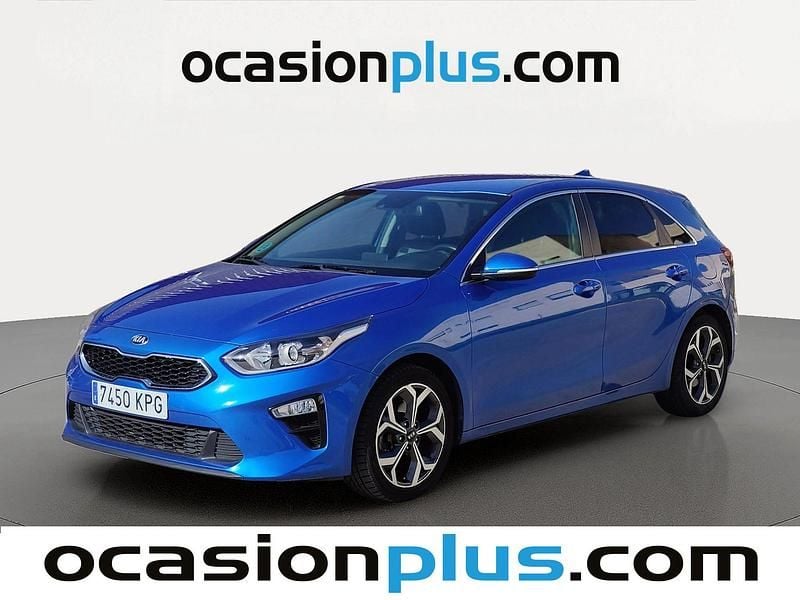 Usado Kia Ceed 120 CV (88 kW) 2018 Azul Utilitario