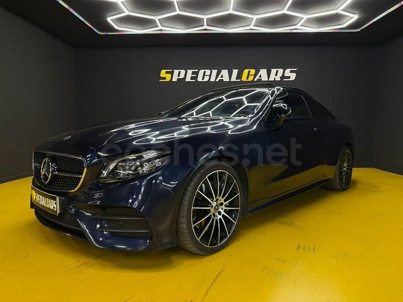 Usado Mercedes E400 333 CV (244 kW) 2017 Azul Coupe