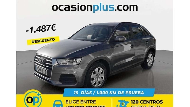 Usado Audi Q3 Attraction 150 CV (110 kW) 2016 Gris SUV