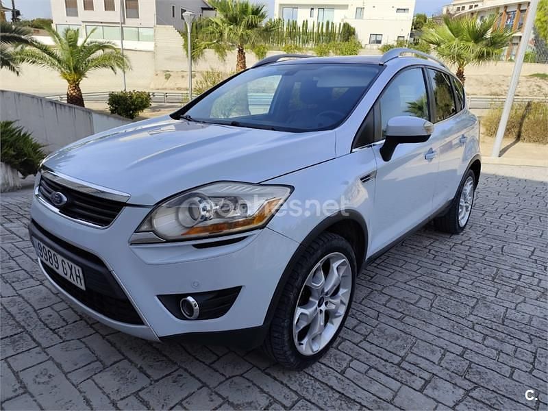 Blanco Usado 2010 Ford Kuga Titanium SUV | 7800 € (Precio justo) - Imagen 1/4