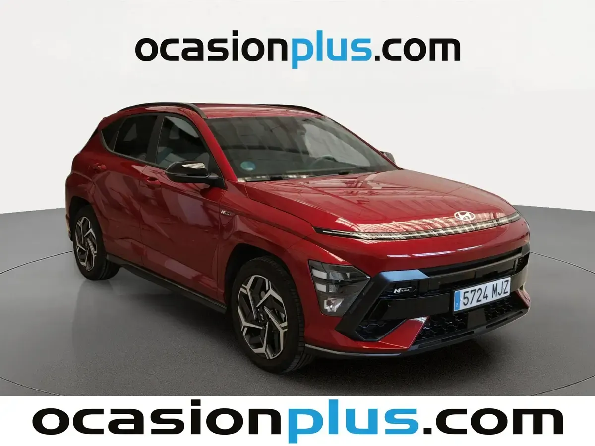 Usado Hyundai Kona N Line 141 CV (103 kW) 2023 Rojo SUV
