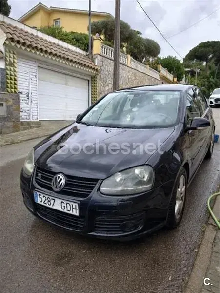 Usado VW Golf VI GT 105 CV (77 kW) 2010 Negro Utilitario