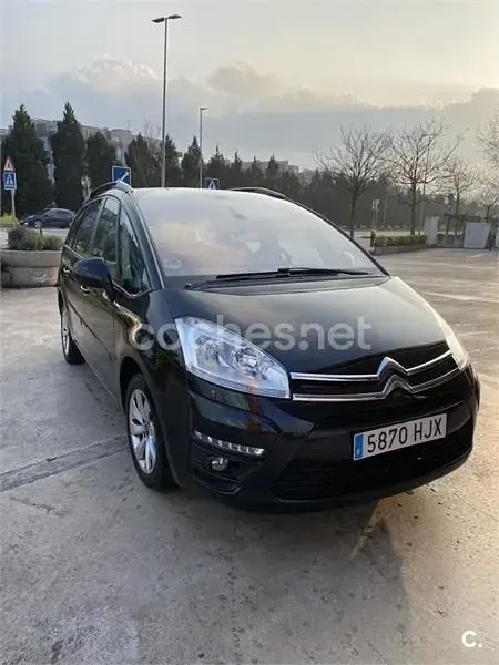 Usado Citroën C4 Picasso Exclusive 112 CV (82 kW) 2012 Negro Monovolumen