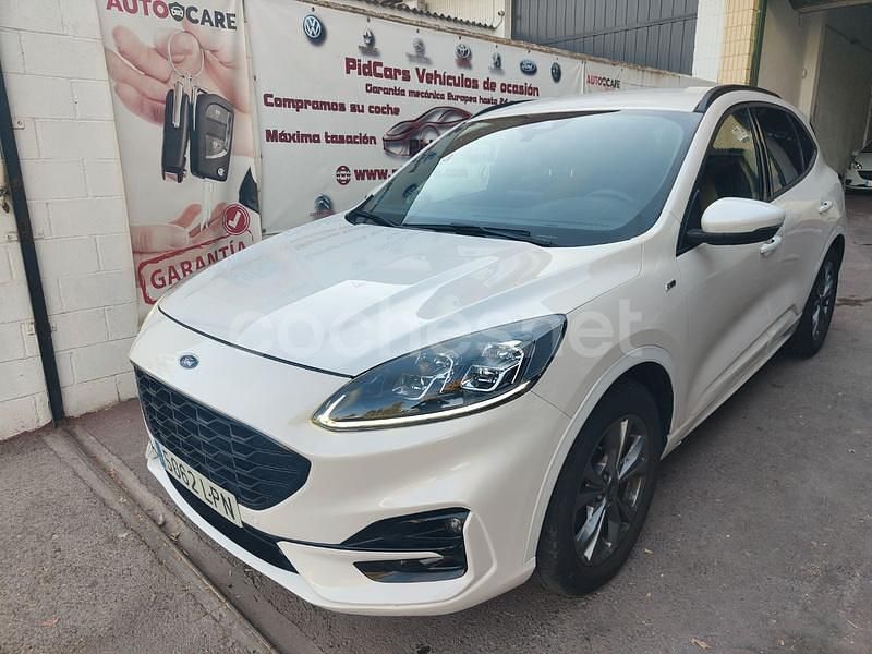 Blanco Usado 2021 Ford Kuga ST-Line X SUV | 18.000 € (Un poco caro) - Imagen 1/4