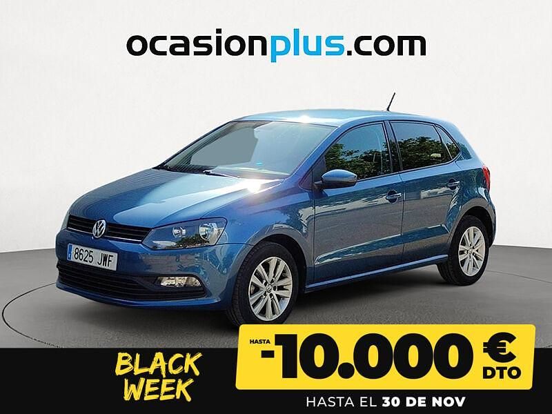 Azul Usado 2017 VW Polo Utilitario | 13.500 € (Un poco caro) - Imagen 1/4