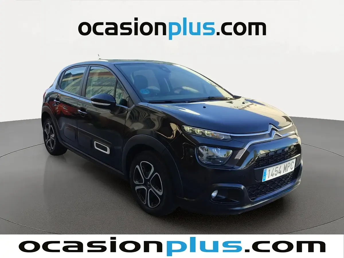 Usado Citroën C3 PureTech 83 CV (61 kW) 2024 Negro Utilitario