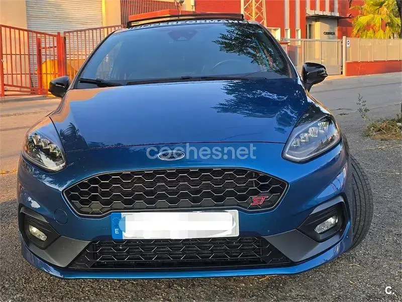 Usado Ford Fiesta ST 200 CV (147 kW) 2018 Azul Utilitario