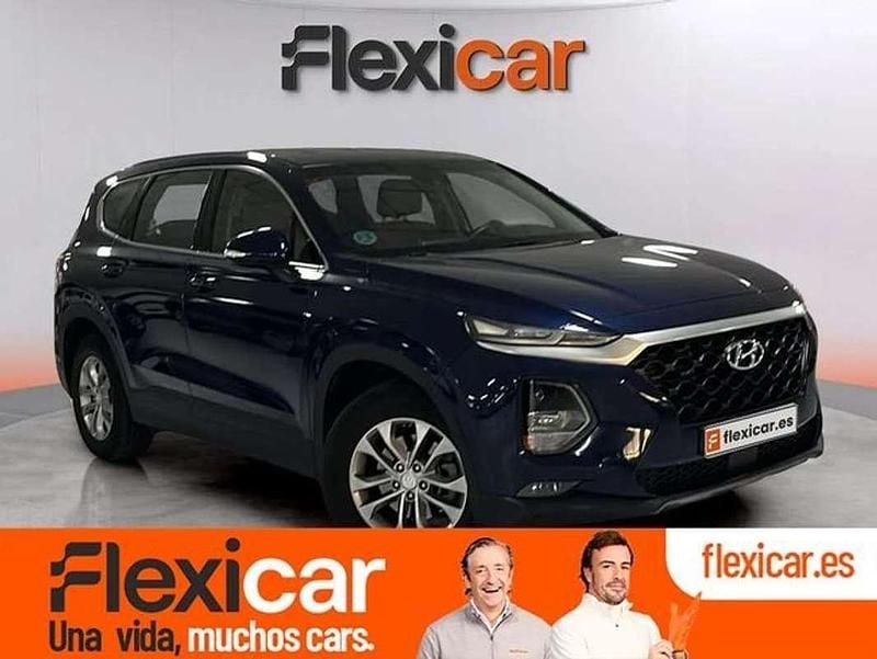 Azul Usado 2019 Hyundai Santa Fe SUV | 22.490 € (Precio justo) - Imagen 1/4