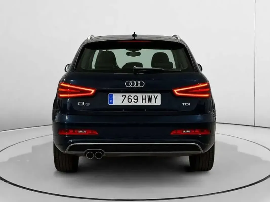 Usado Audi Q3 S-Line 140 CV (102 kW) 2014 Azul SUV
