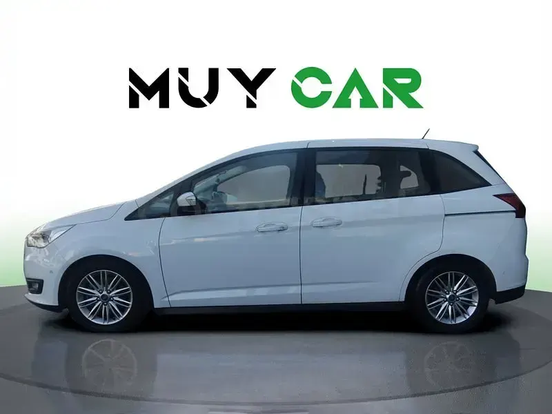 Usado Ford Grand C-Max Trend 125 CV (91 kW) 2017 Blanco Monovolumen
