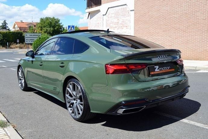 Usado Audi A5 S-Line 204 CV (150 kW) 2021 Verde Coupe