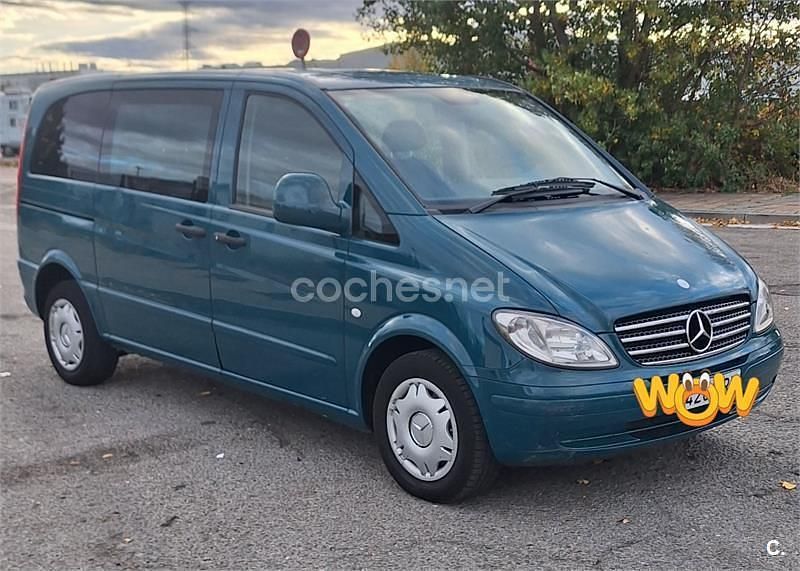 Verde Usado 2004 Mercedes Viano Monovolumen | 8600 € (Super precio) - Imagen 1/4