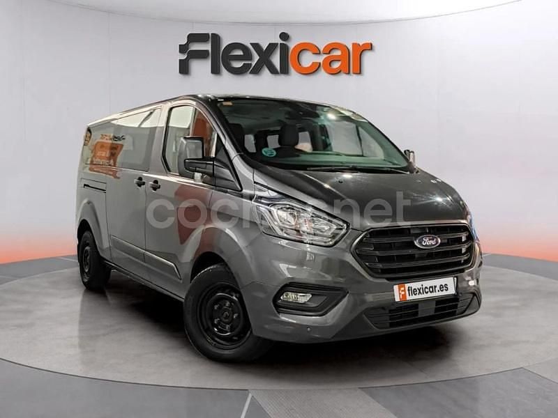 Gris / plata Usado 2023 Ford Transit Custom Nugget Monovolumen | 30.990 € (Precio justo) - Imagen 1/4