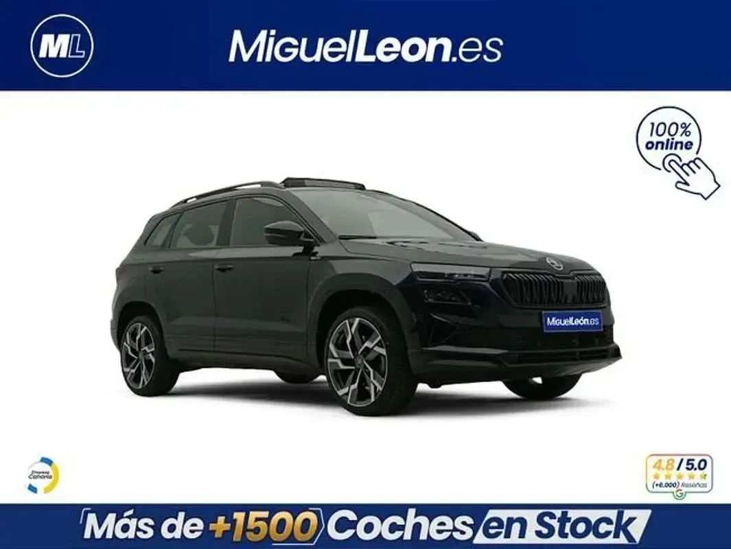 Usado Skoda Karoq Selection 150 CV (110 kW) 2026 Negro SUV