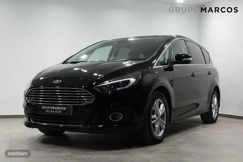 Usado Ford S-MAX Titanium 150 CV (110 kW) 2019 Negro Monovolumen