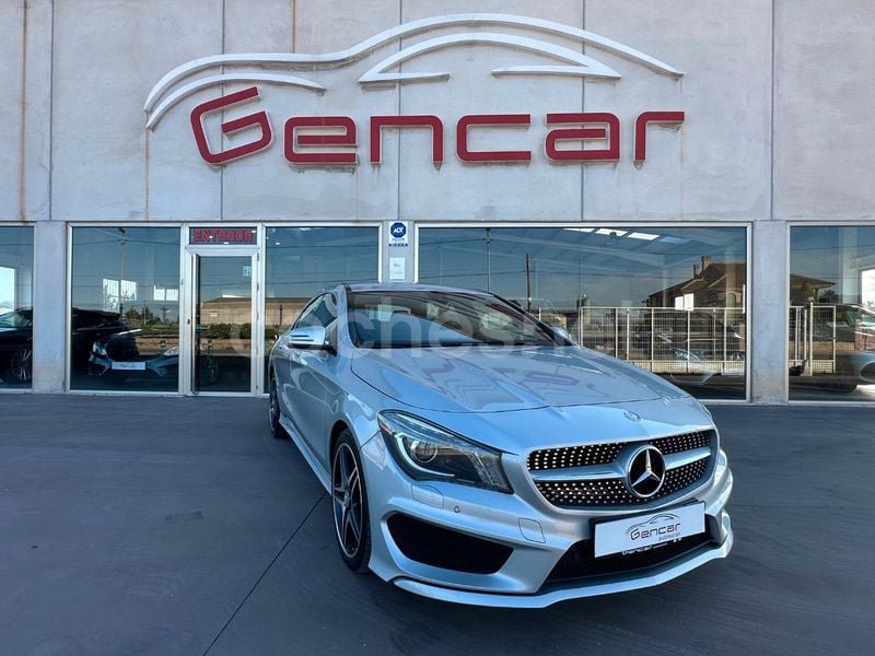 Gris / plata Usado 2016 Mercedes CLA200 AMG line Berlina | 20.500 € (Precio justo) - Imagen 1/4