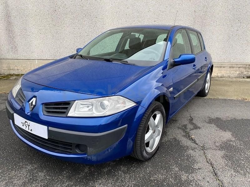 Usado Renault Mégane II Authentique 100 CV (73 kW) 2007 Azul Berlina